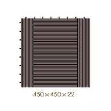 450 * 450 * 22 WPC / Wood Plastic Composite DIY Floor